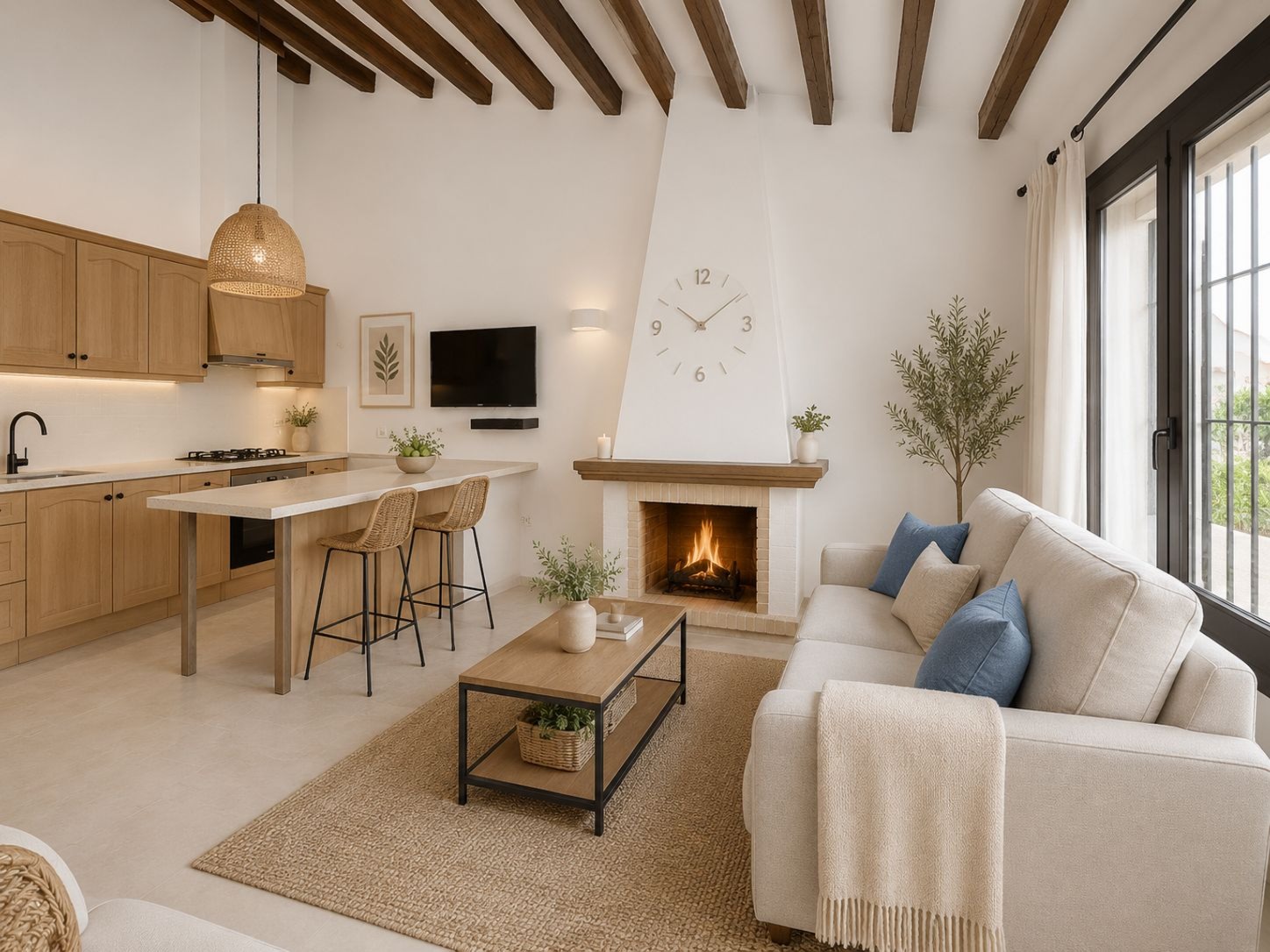 Bungalow en venta de 3 habitaciones en Teulada, Alicante